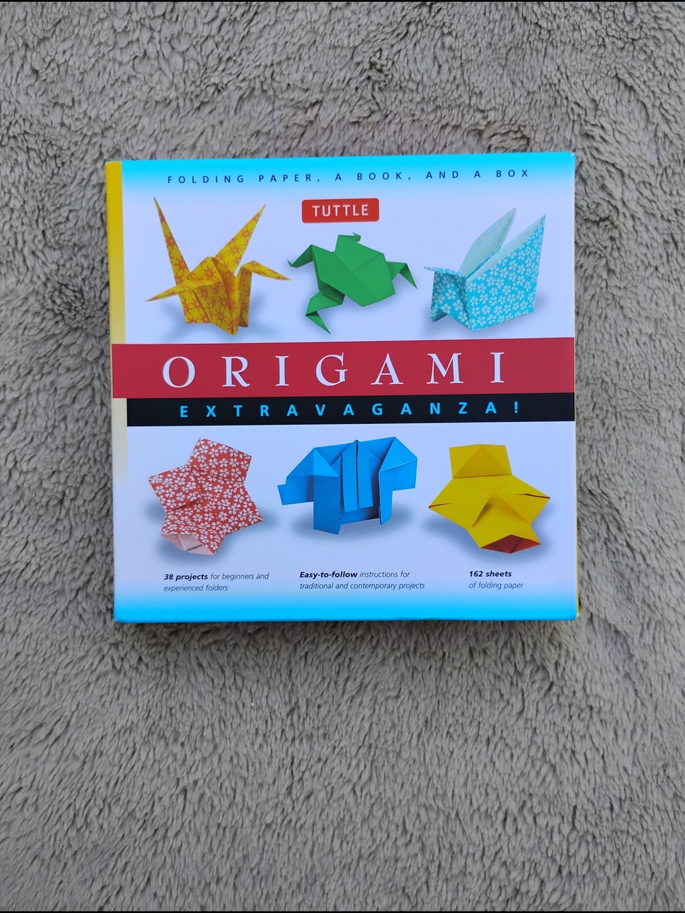 Origami Extravaganza! Folding Paper Kit - Multicolor